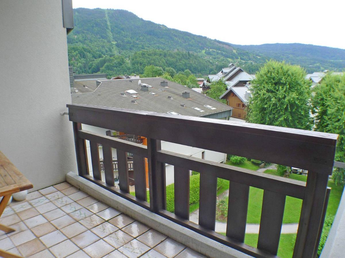 Appartement Lumineux Avec Mezzanine, Balcon Et Garage, Au Coeur De Samoens - Fr-1-629-53 Eksteriør bilde