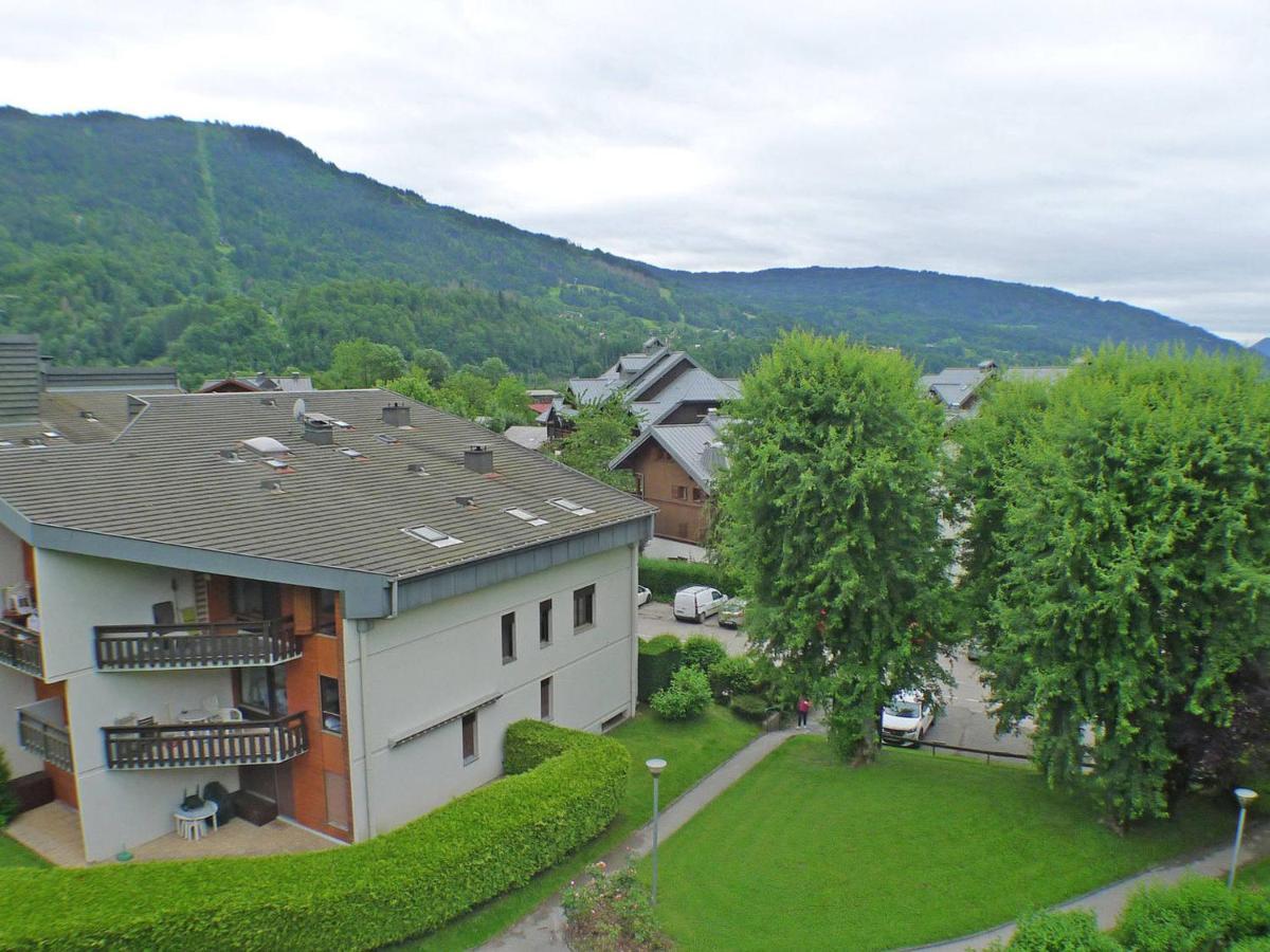 Appartement Lumineux Avec Mezzanine, Balcon Et Garage, Au Coeur De Samoens - Fr-1-629-53 Eksteriør bilde